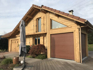 Sablage aérogommage chalet bois Gérardmer